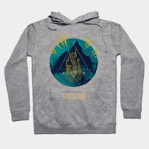 The Mountain of Madness Hoodie by againstbound